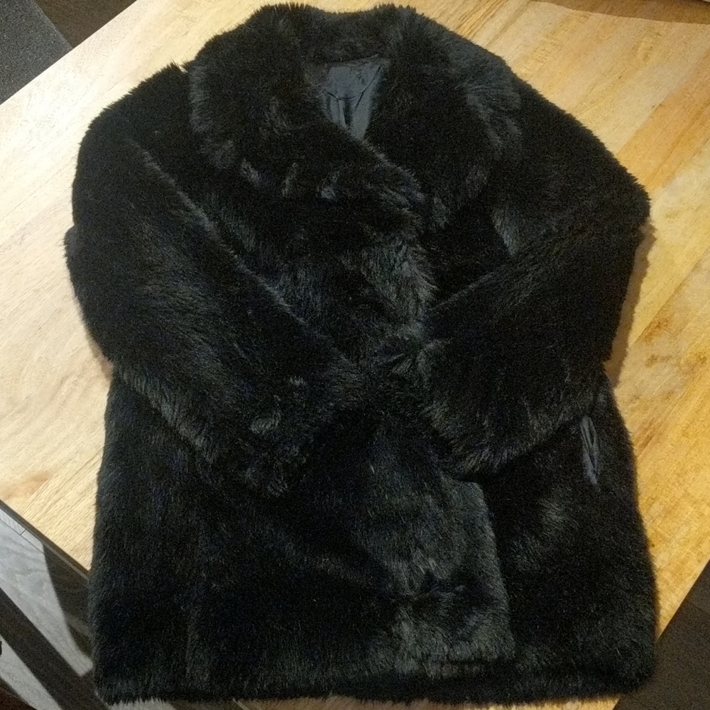 Vintage faux fur coat